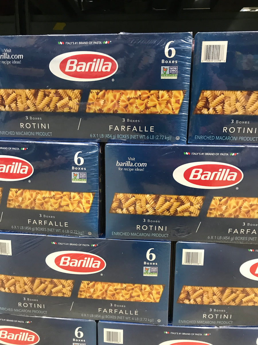 Barilla Pasta Variety Pack, 6 lbs.