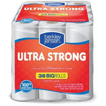 Bath Tissue-Ultra Strong-36 Big Rolls-Berkley Jensen-B