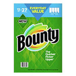 Bounty Select-A-Size Bulk Rolls Paper Towels, White, 12 ct