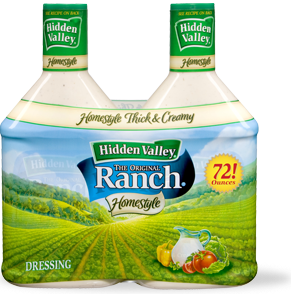 Homestyle Ranch-Hidden Valley 2/40oz-B