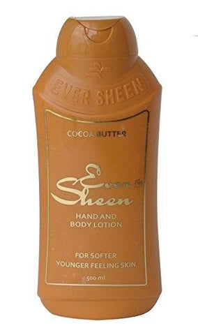 Ever Sheen Cocoa Butter Hand and Body Lotion 16.9oz (Makola Alexandria-VA)-B