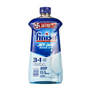 Finish Jet-Dry Ultra Rinse Aid Dishwasher Rinse Agent and Drying Agent, 32 oz.