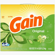 Gain Original HE Powder Laundry Detergent, 183 oz.