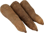 African Yam Tubers From Ghana - Puna - Organic Yam | 5-6 Tubers 1/2 Box | 24 Lbs