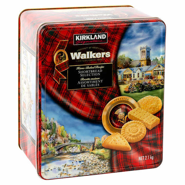 Kirkland Signature Walkers Shortbread Selection Cookies, 2.1 kg – BARFFOODZ Kirkland Signature Walkers Shortbread Selection Cookies, 2.1 kg – BARFFOODZ