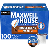 Maxwell House House Blend K-Cup Packs, 100 ct