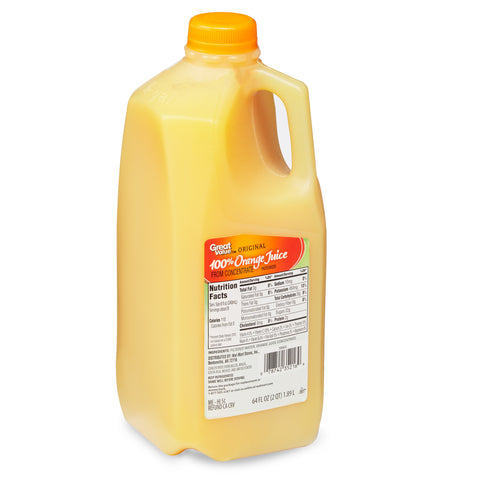 Orange Juice 100% Great Value-B