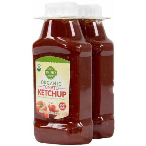 Organic Ketchup-Wellsley Farms 2-40oz-B