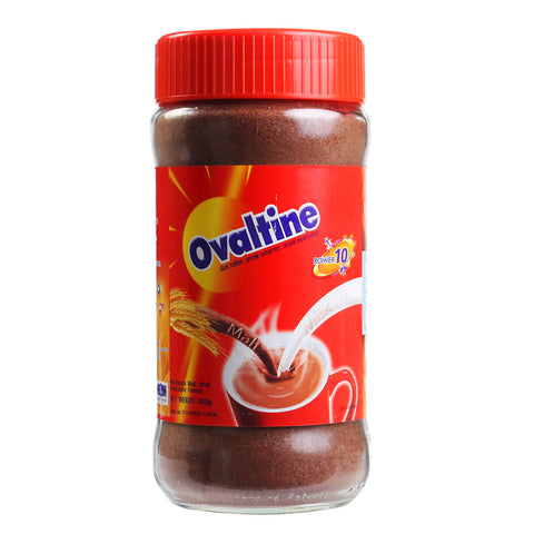 Ovaltine-Glass Bottle-(Makola Alexandria-VA)-B