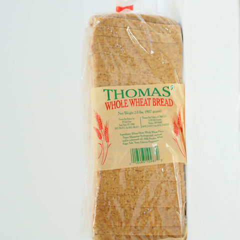 Thomas Whole Wheat Bread (Pick A Day Or Two Shipping Because Of The Nature Of Item)