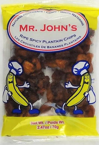 Mr John Spicy Ripe Plantain Chips- Small (Makola-Alexandria-VA)-B